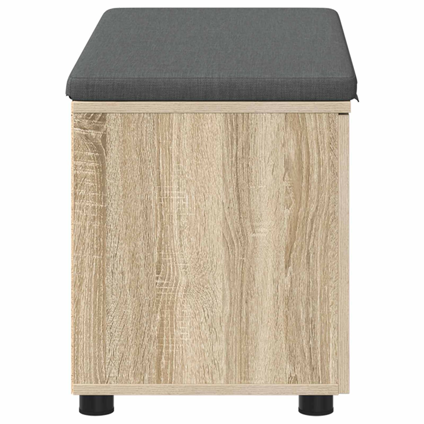 Gangbenk Sonoma eik 80 x 38 x 46 cm Konstruert treverk og stoff
