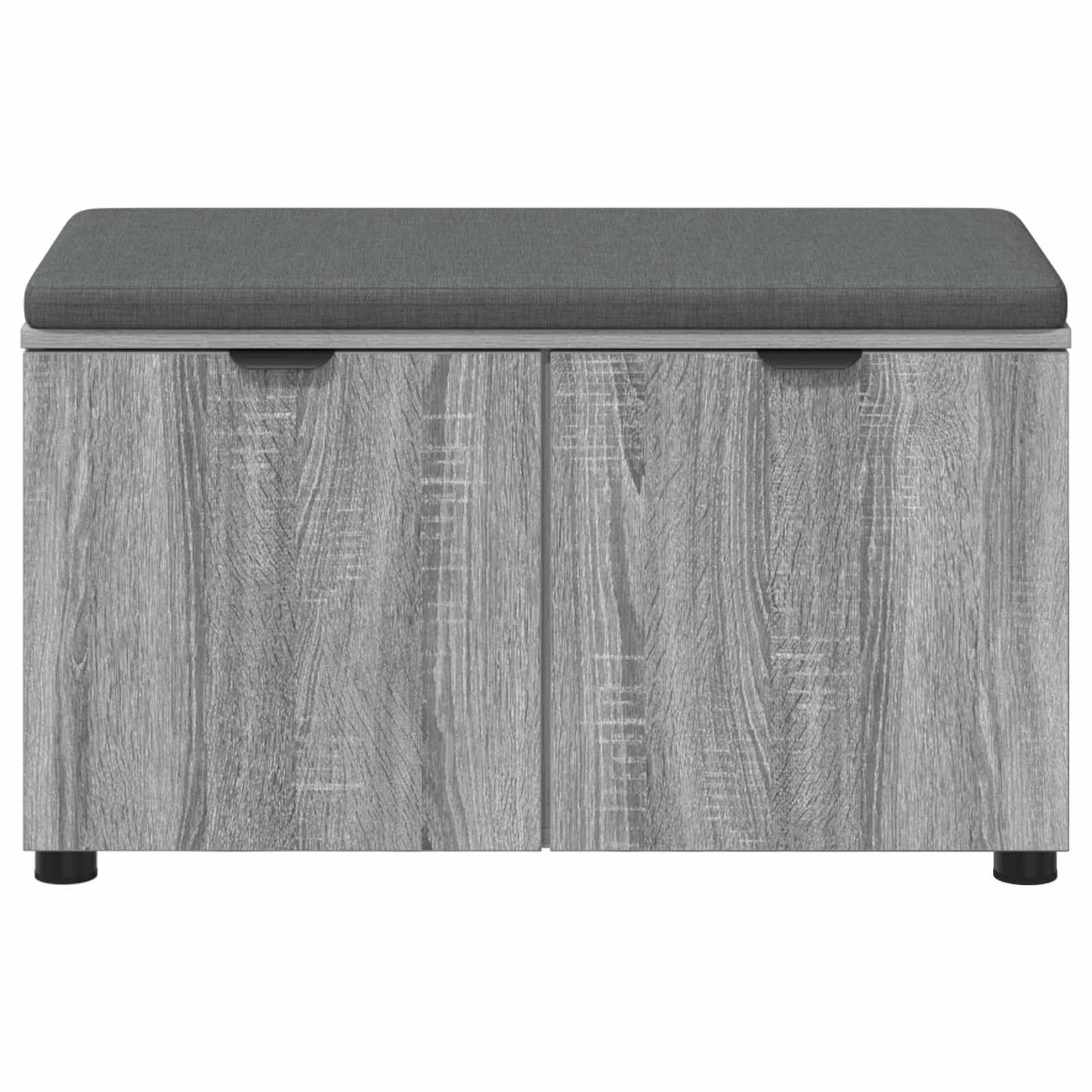 Gangbenk Grå Sonoma 80 x 38 x 46 cm Konstruert treverk og stoff