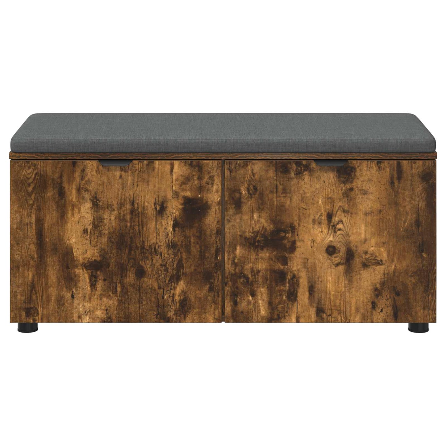 Gangbenk Røkt Eik 100 x 38 x 46 cm Konstruert treverk og stoff
