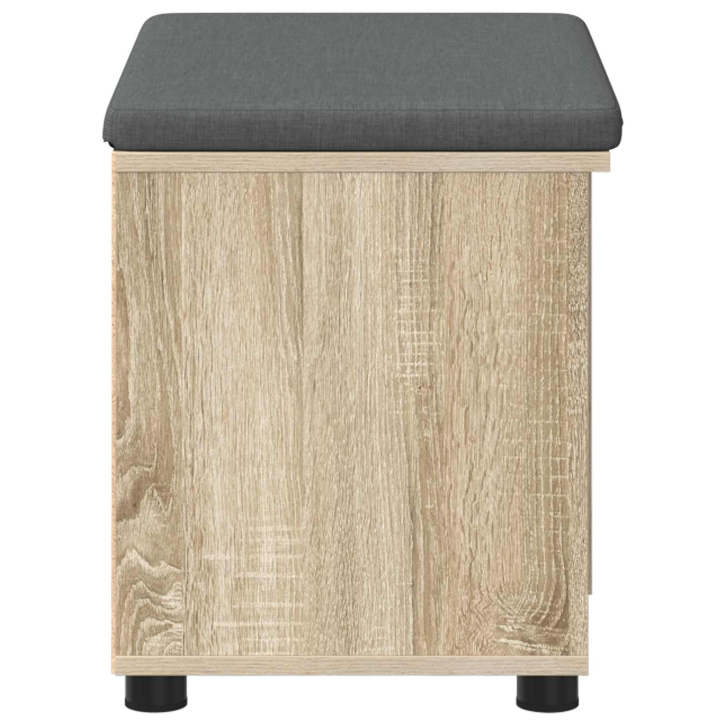 Gangbenk Sonoma eik 60 x 38 x 46 cm Konstruert treverk og stoff