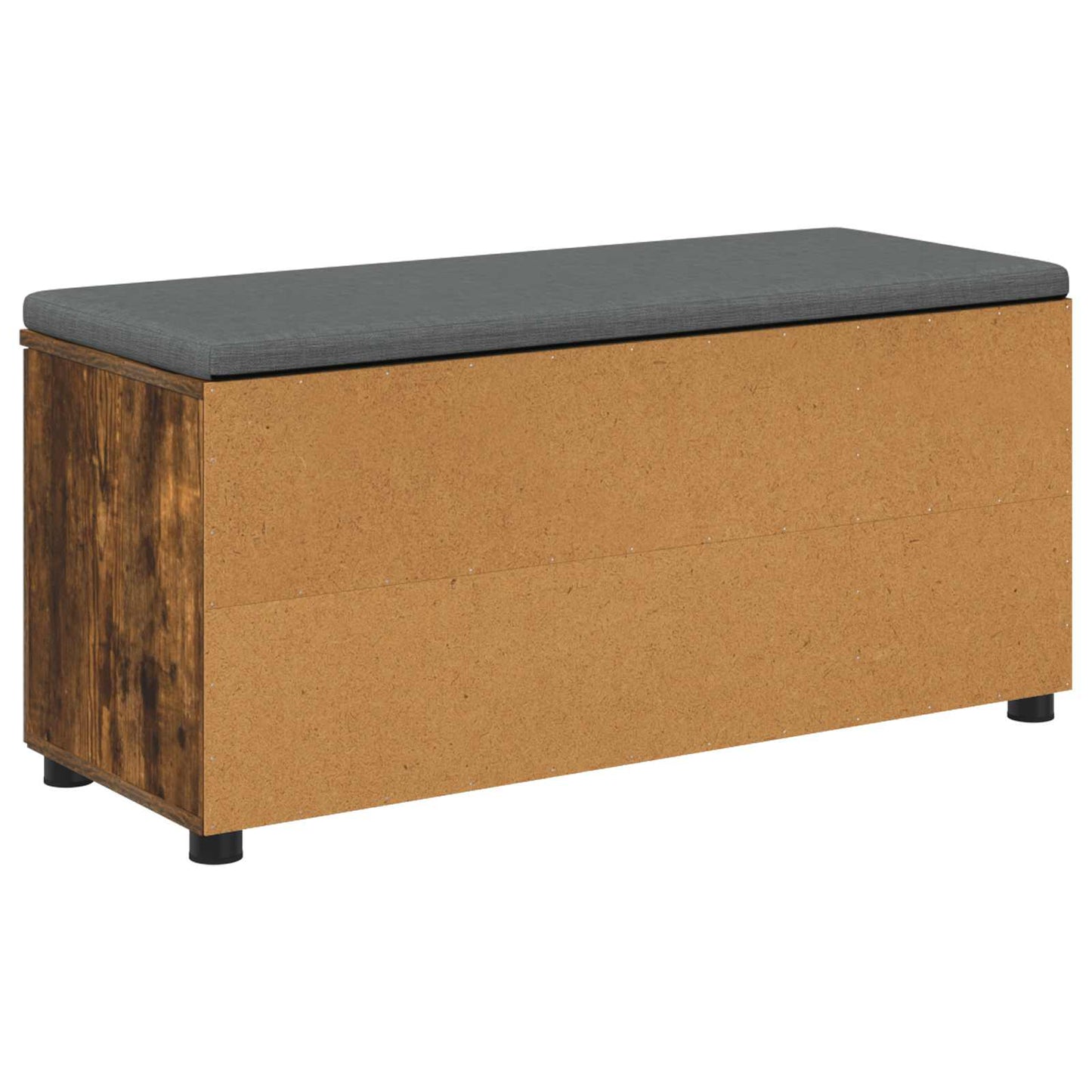 Gangbenk Røkt Eik 100 x 38 x 46 cm Konstruert treverk og stoff