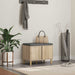 Gangbenk Sonoma eik 60 x 38 x 46 cm Konstruert treverk og stoff