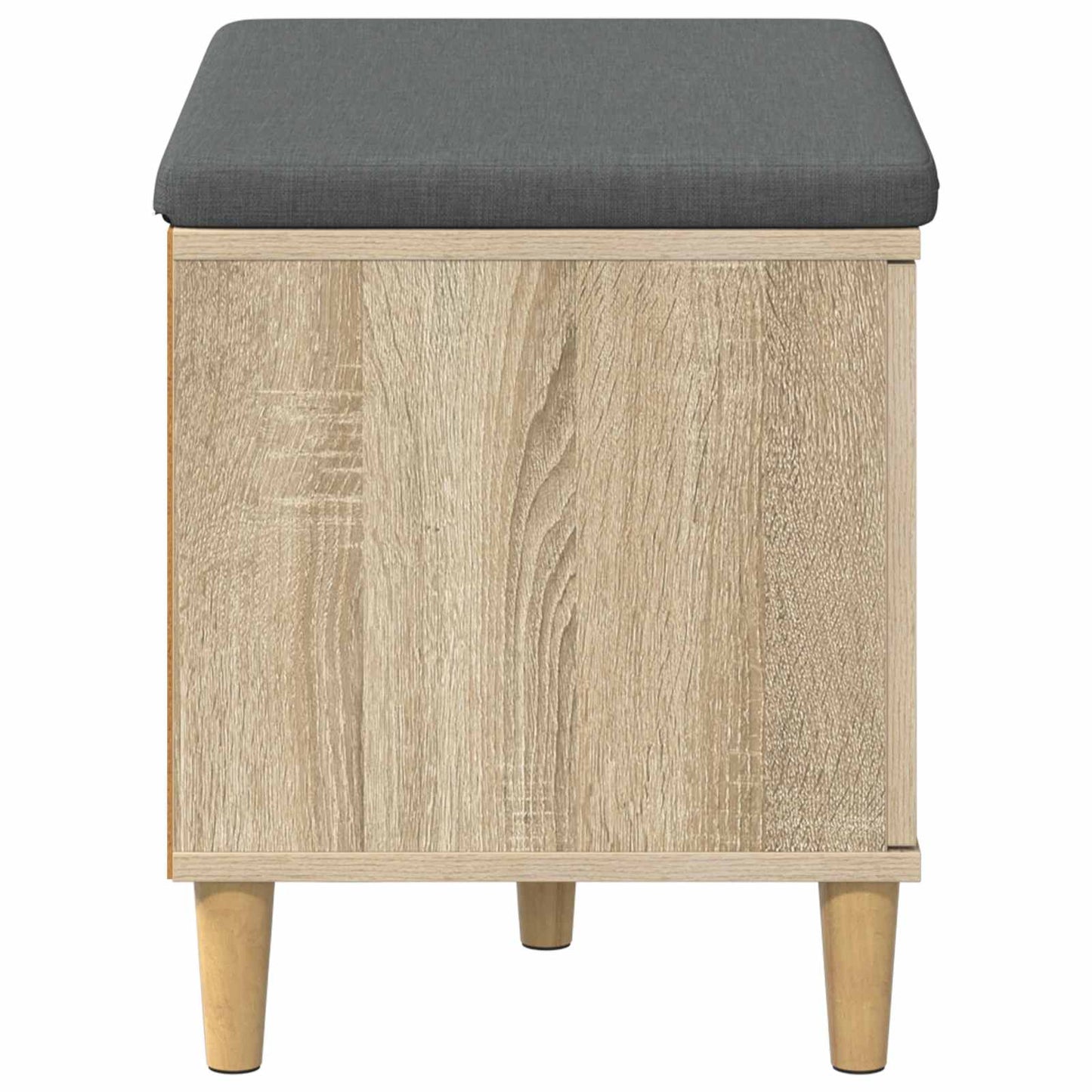 Gangbenk Sonoma eik 60 x 38 x 46 cm Konstruert treverk og stoff