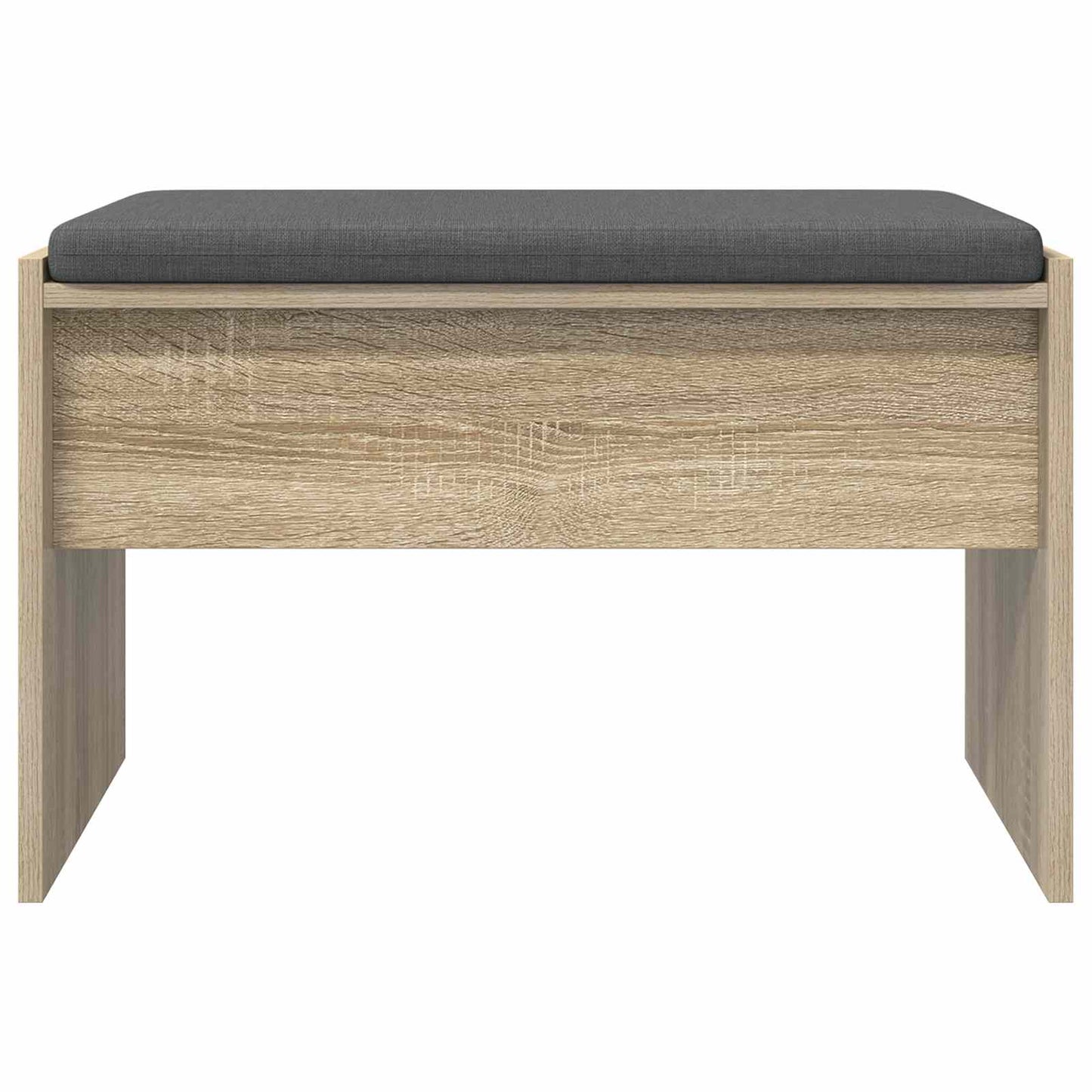 Gangbenk med pute Sonoma eik 63 x 38 x 40 cm