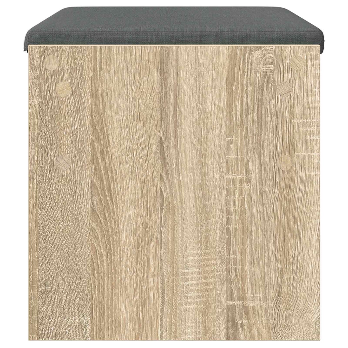 Gangbenk med pute Sonoma eik 63 x 38 x 40 cm