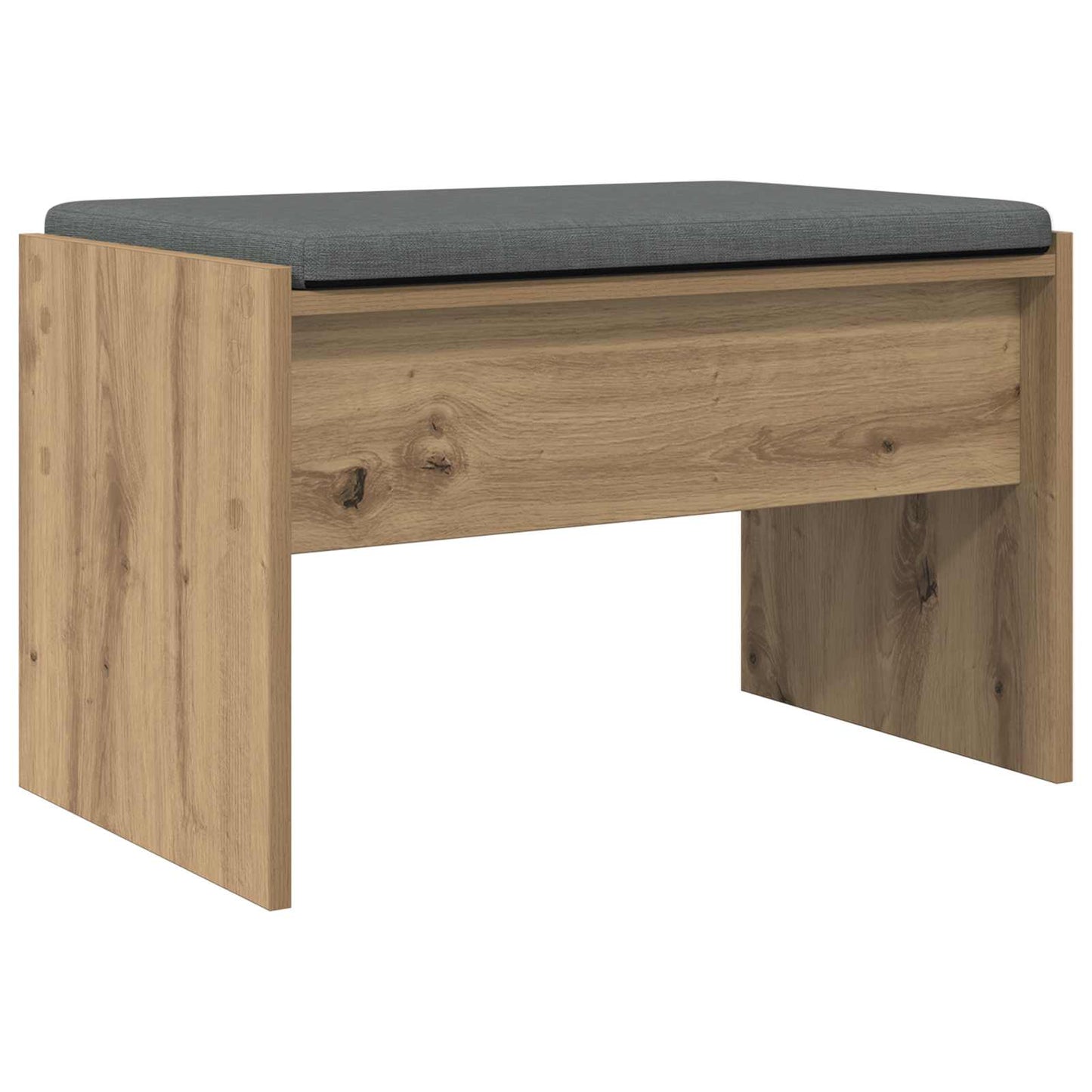 Gangbenk med pute Artisan Eik 63 x 38 x 40 cm