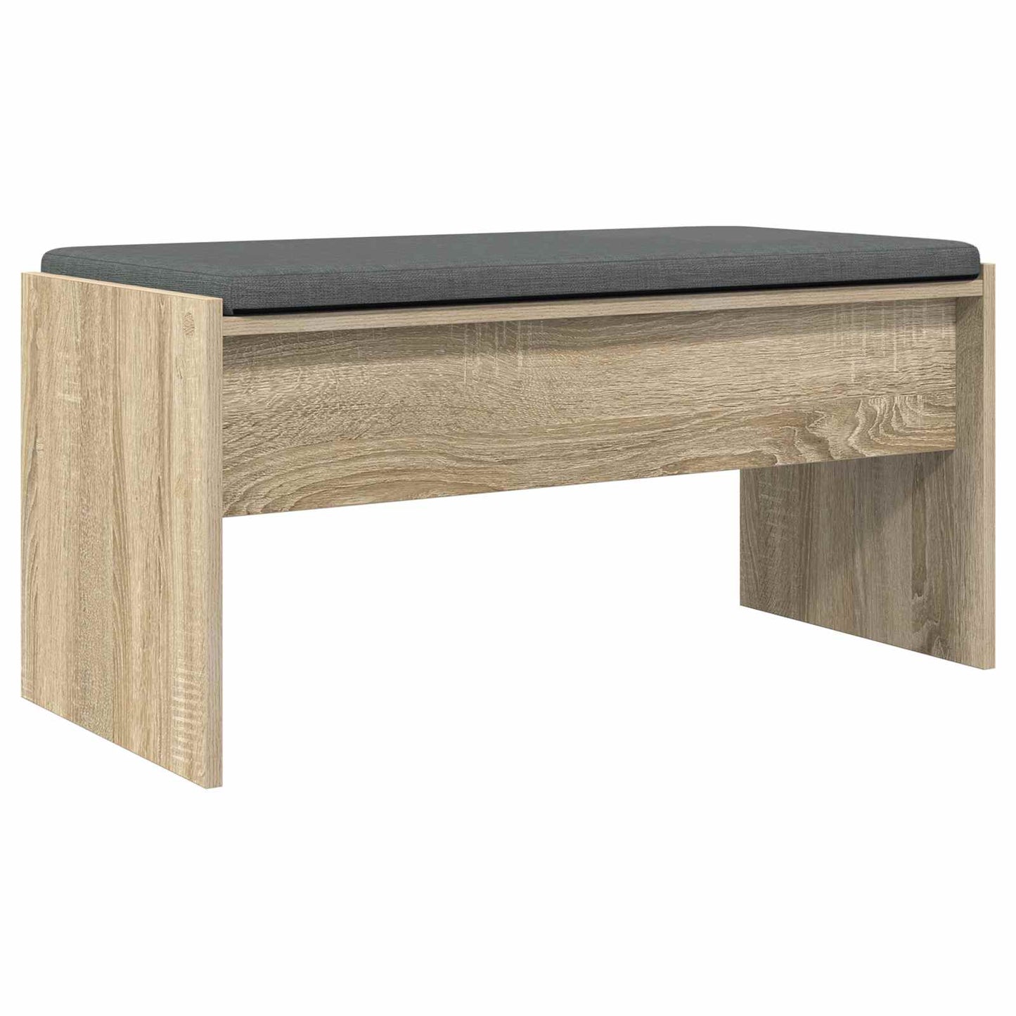 Gangbenk med pute Sonoma eik 83 x 38 x 40 cm