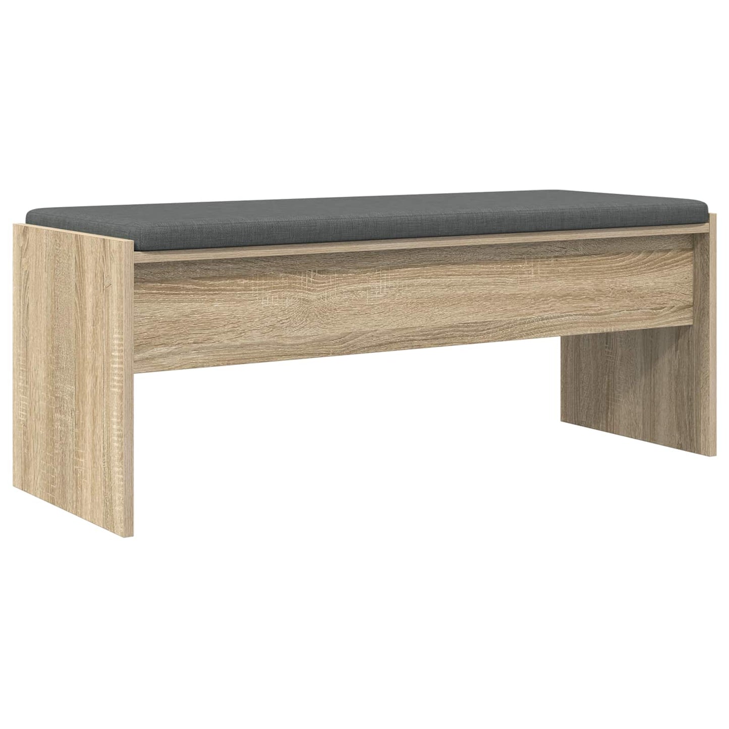 Gangbenk med pute Sonoma eik 103 x 38 x 40 cm