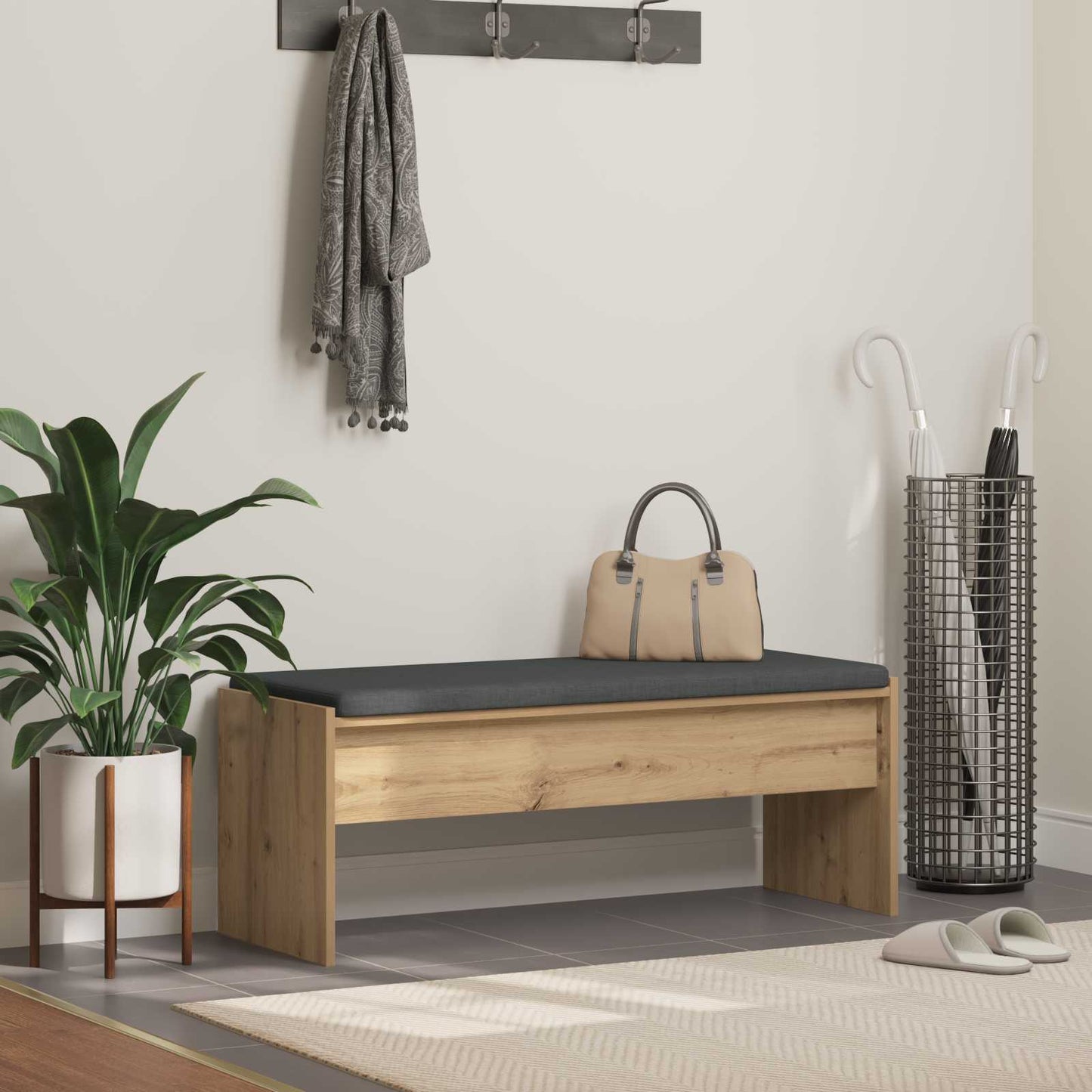 Gangbenk Artisan Eik 103 x 38 x 40 cm