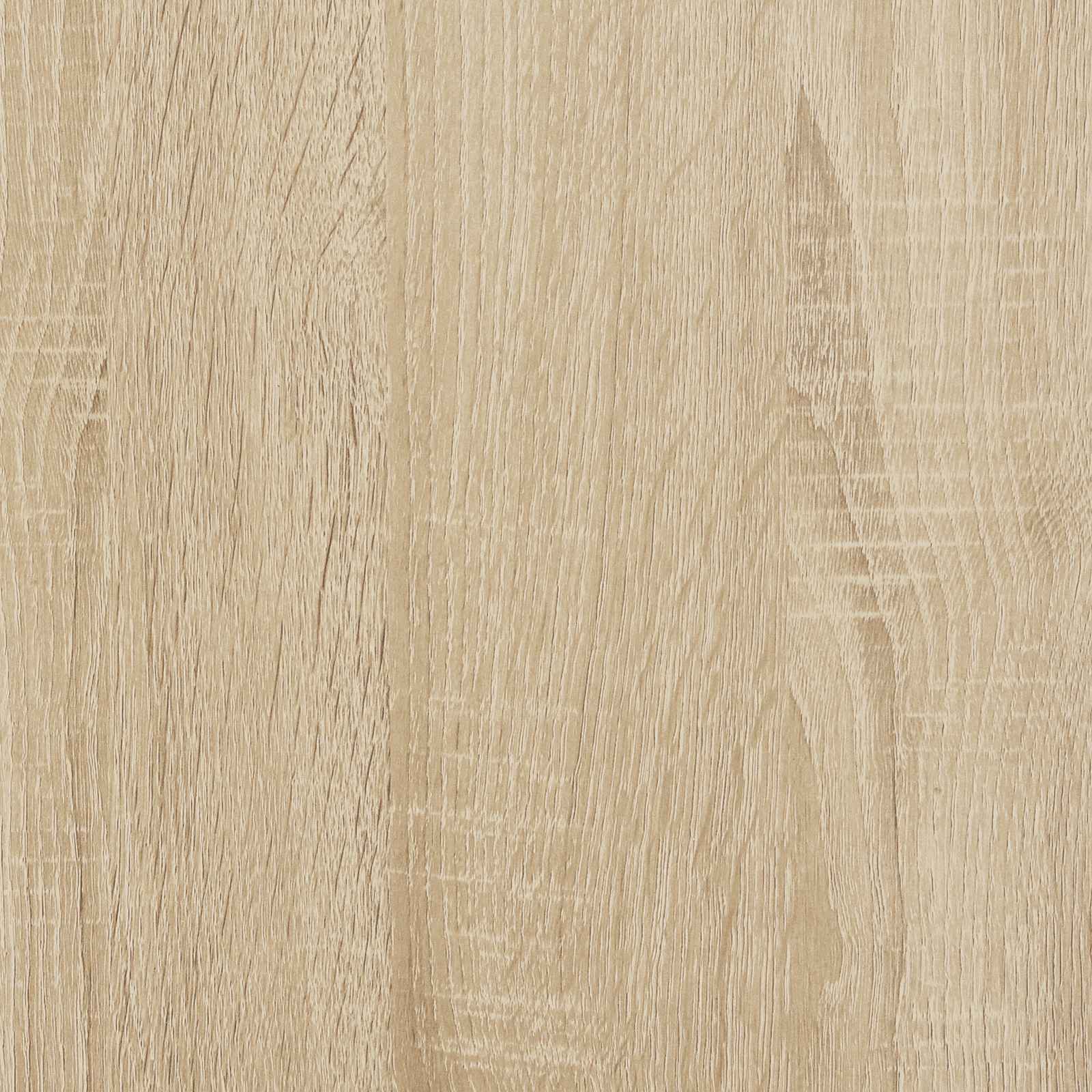 Gangbenk Sonoma eik 63 x 38 x 45 cm Konstruert treverk og stoff vidaXL