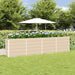 Plantekassed Elfenben 320 x 40 x 75 cm Stål