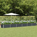 Plantekassed Antrasitt 600 x 80 x 45 cm Stål