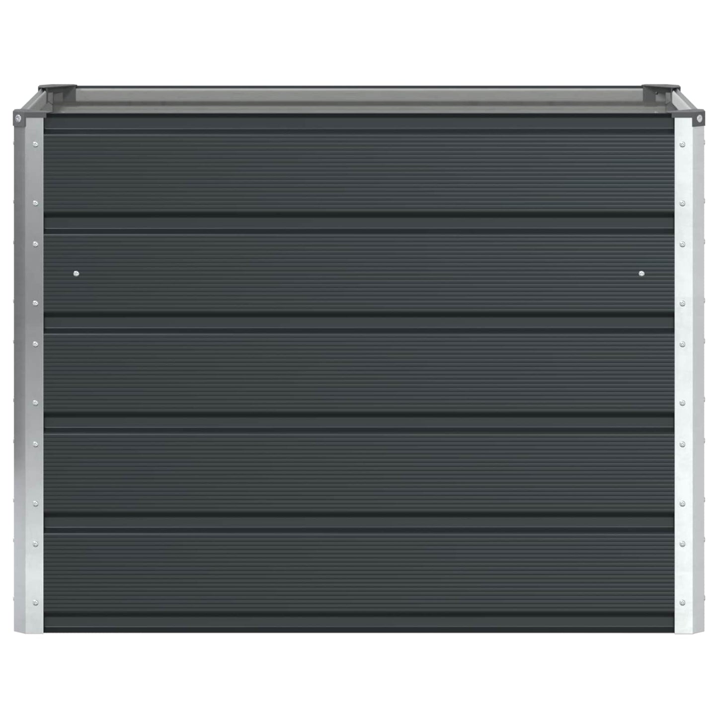 Plantekassed Antrasitt 100 x 50 x 75 cm Galvanisert Stål