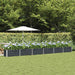 Plantekassed Antrasitt 580 x 50 x 45 cm Galvanisert Stål