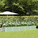 Plantekassed grønn 400 x 80 x 45 cm Stål