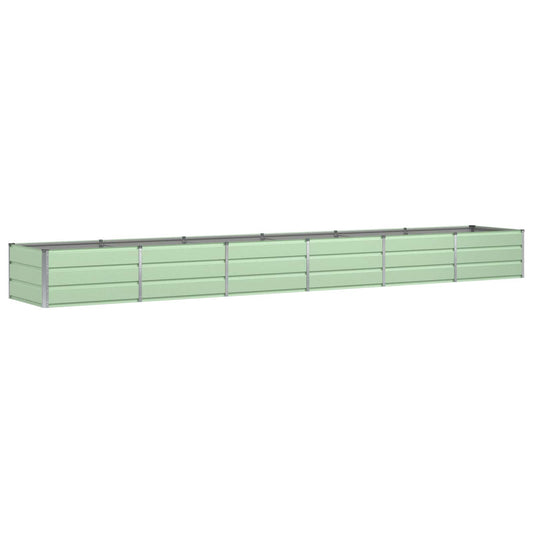 Plantekassed grønn 480 x 80 x 45 cm Stål