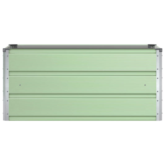 Plantekassed Pastellgrønn 100 x 50 x 45 cm Galvanisert Stål