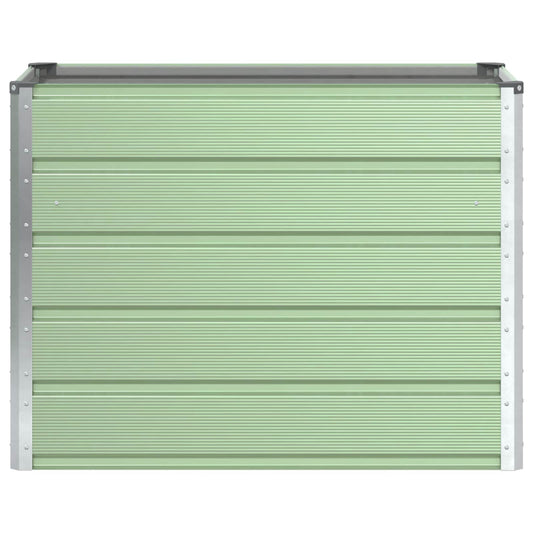 Plantekassed Pastellgrønn 100 x 50 x 77 cm Galvanisert Stål