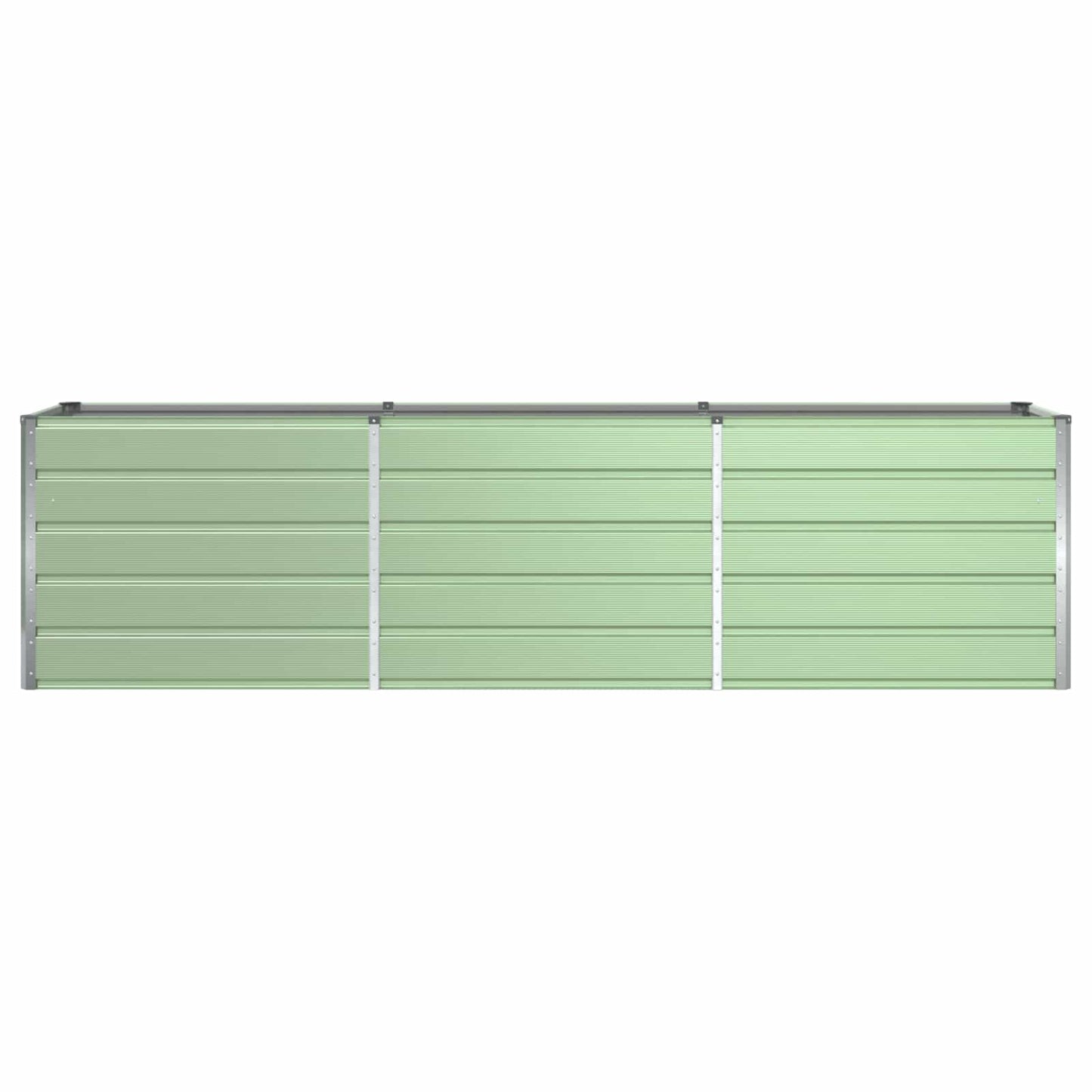 Plantekassed Pastellgrønn 290 x 90 x 77 cm Galvanisert Stål