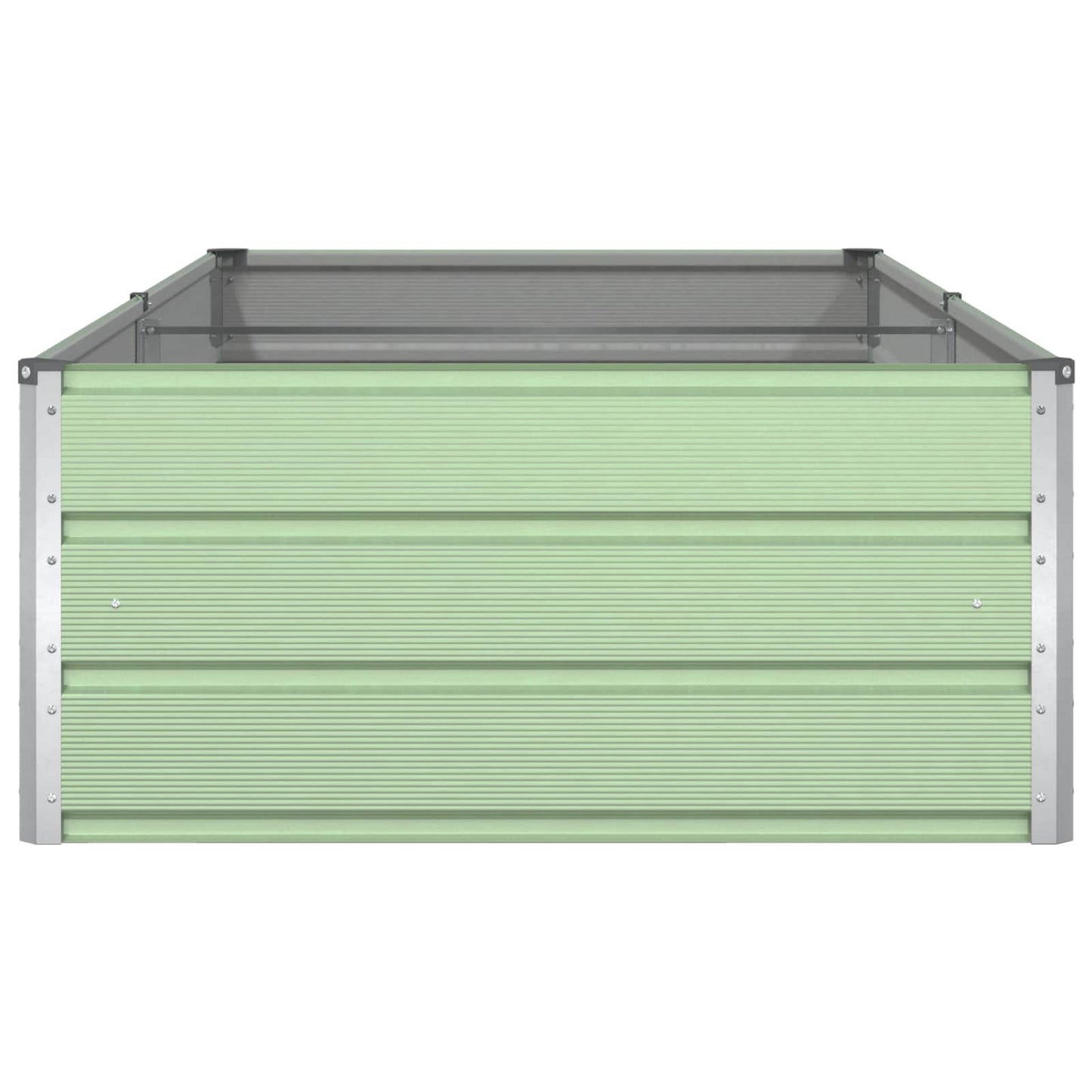 Plantekassed Pastellgrønn 195 x 100 x 45 cm Galvanisert Stål