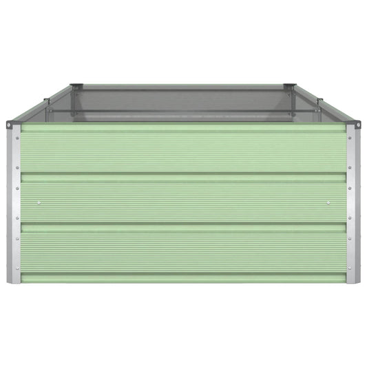 Plantekassed Pastellgrønn 195 x 100 x 45 cm Galvanisert Stål