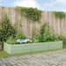 Plantekassed Pastellgrønn 290 x 100 x 45 cm Galvanisert Stål