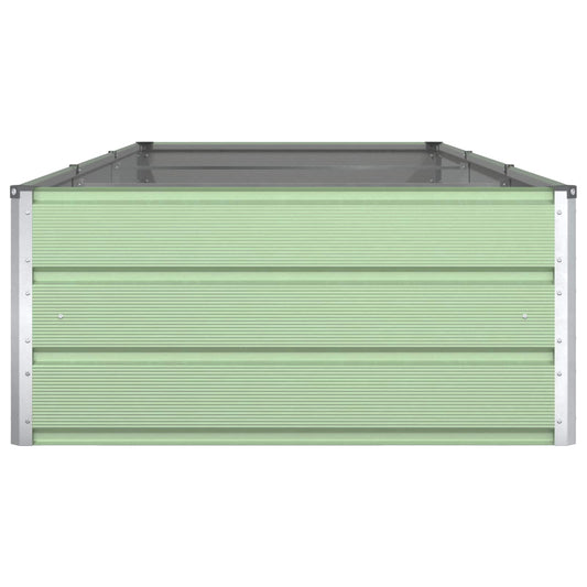 Plantekassed Pastellgrønn 290 x 100 x 45 cm Galvanisert Stål