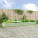 Plantekassed Pastellgrønn 480 x 100 x 45 cm Galvanisert Stål