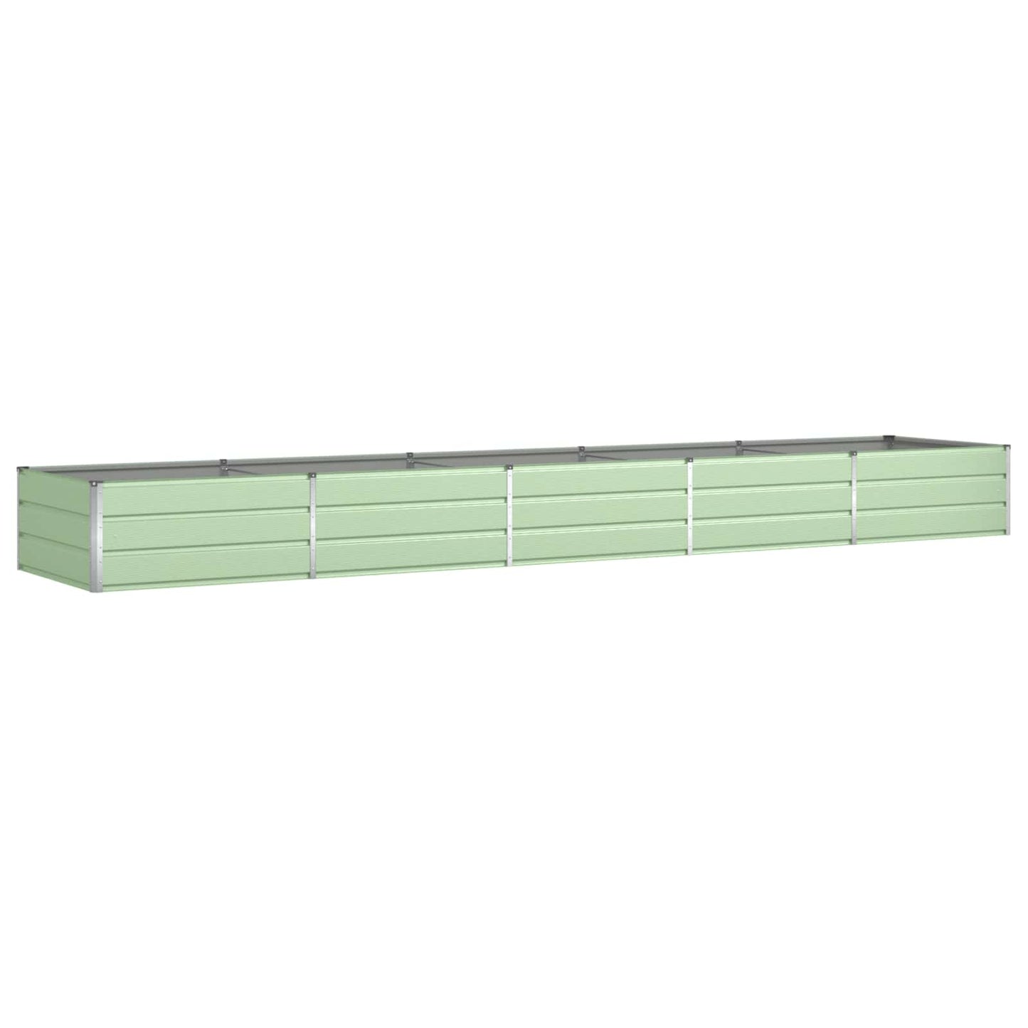 Plantekassed Pastellgrønn 480 x 100 x 45 cm Galvanisert Stål