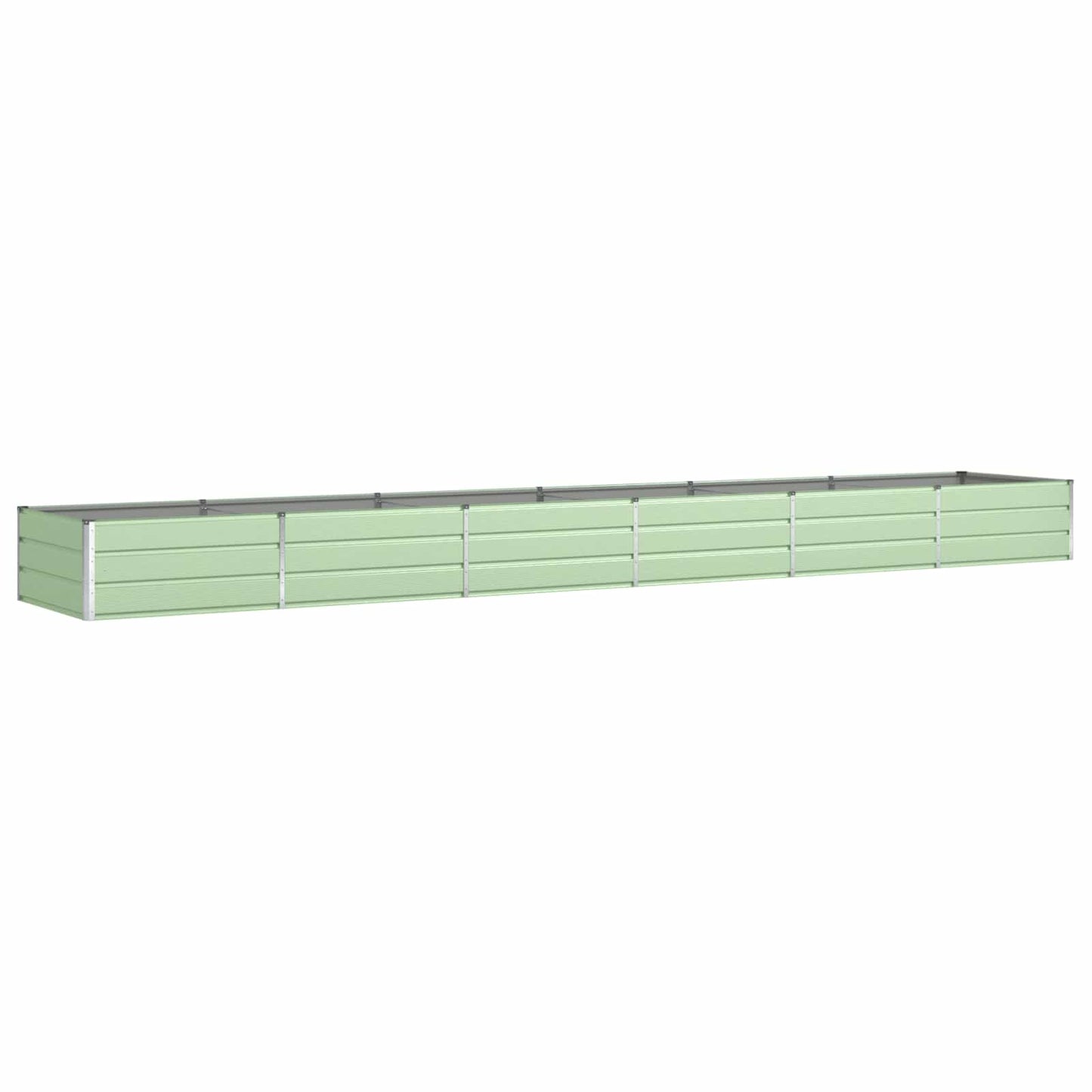 Plantekassed Pastellgrønn 580 x 100 x 45 cm Galvanisert Stål