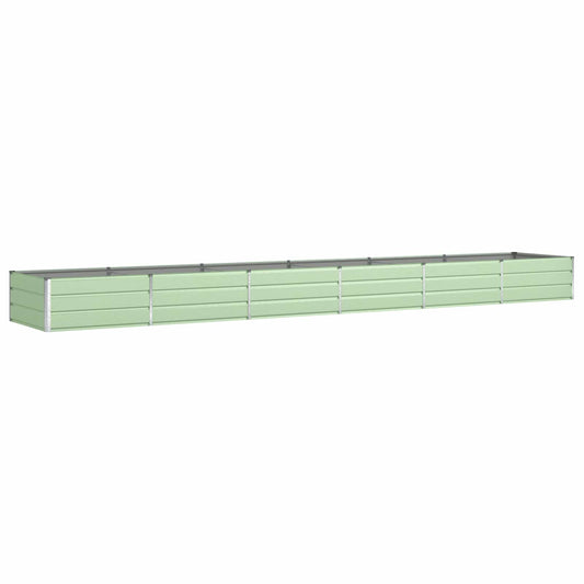 Plantekassed Pastellgrønn 580 x 100 x 45 cm Galvanisert Stål