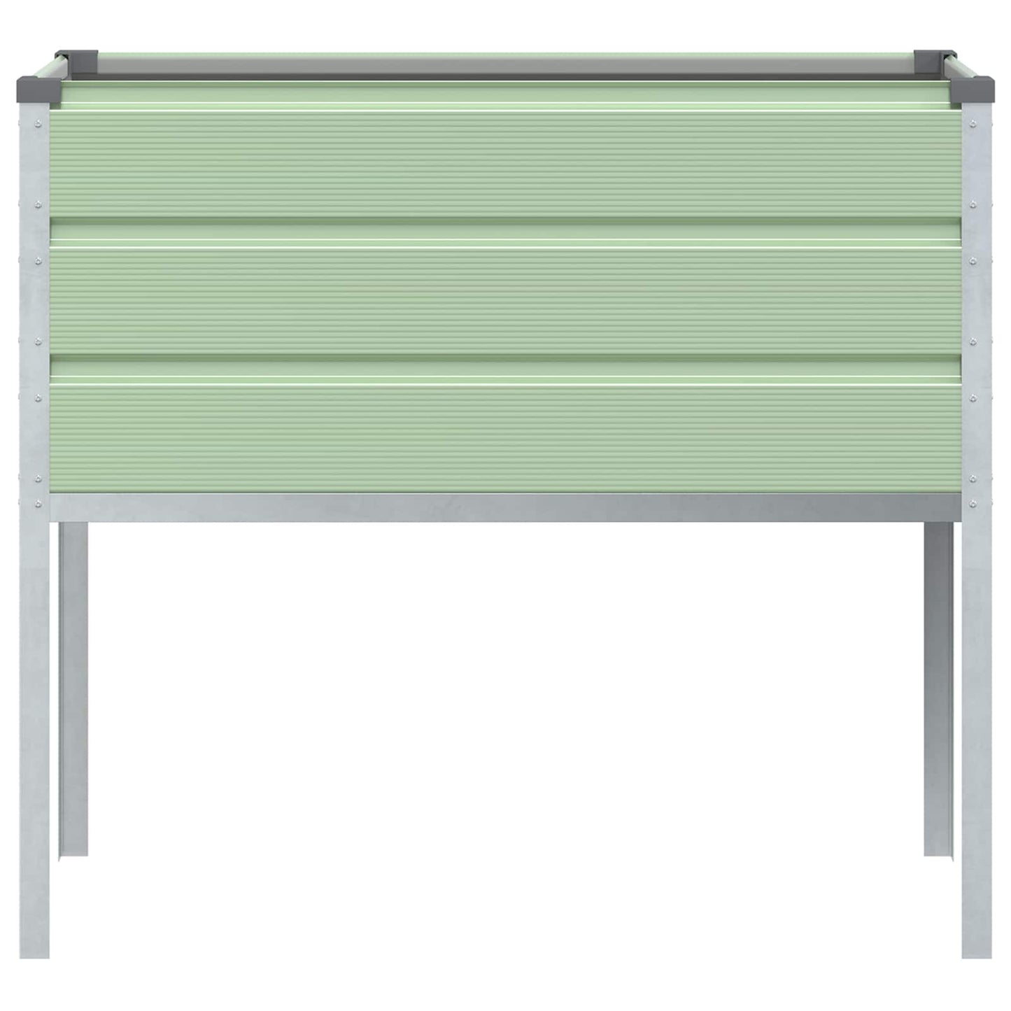 Plantekassed Pastellgrønn 100 x 45 x 90 cm Galvanisert Stål