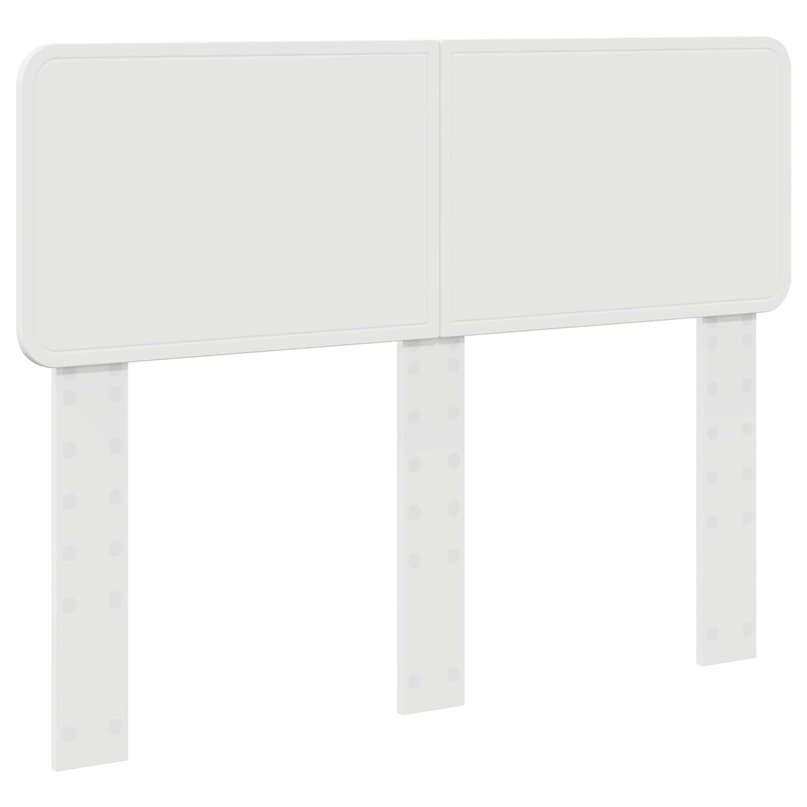 Seng med Oppbevaring med skuff Hvit 135 x 190 cm Konstruert tre