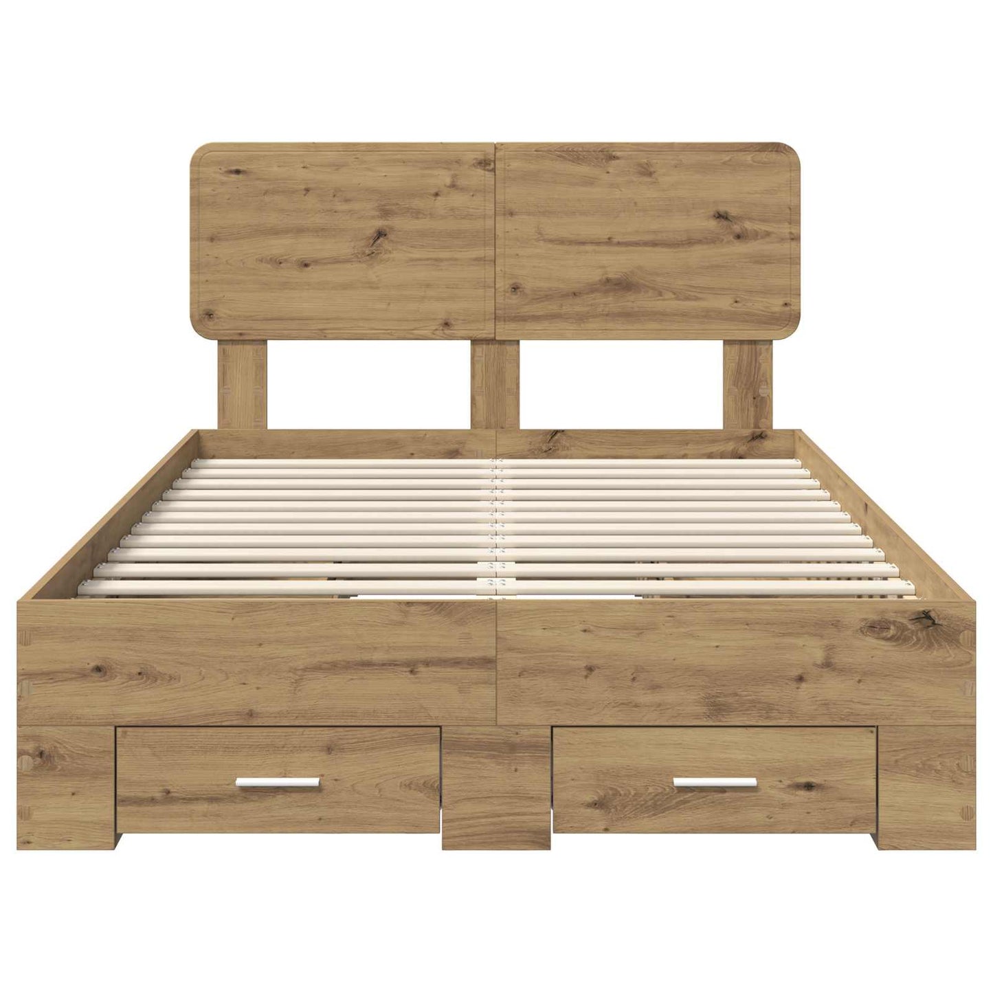 Sengestamme med skuff Artisan Eik 120 x 190 cm Konstruert tre