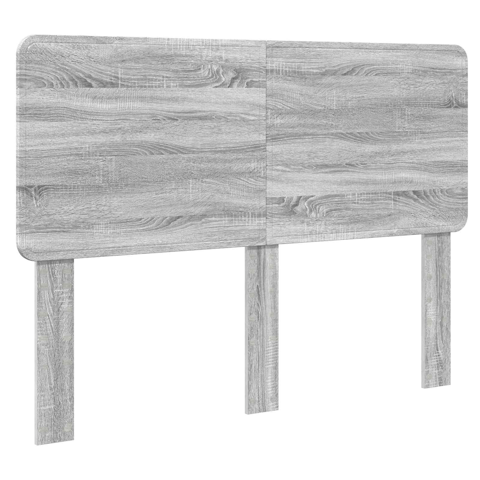 Seng med Oppbevaring Grå Sonoma 150 x 200 cm Konstruert tre