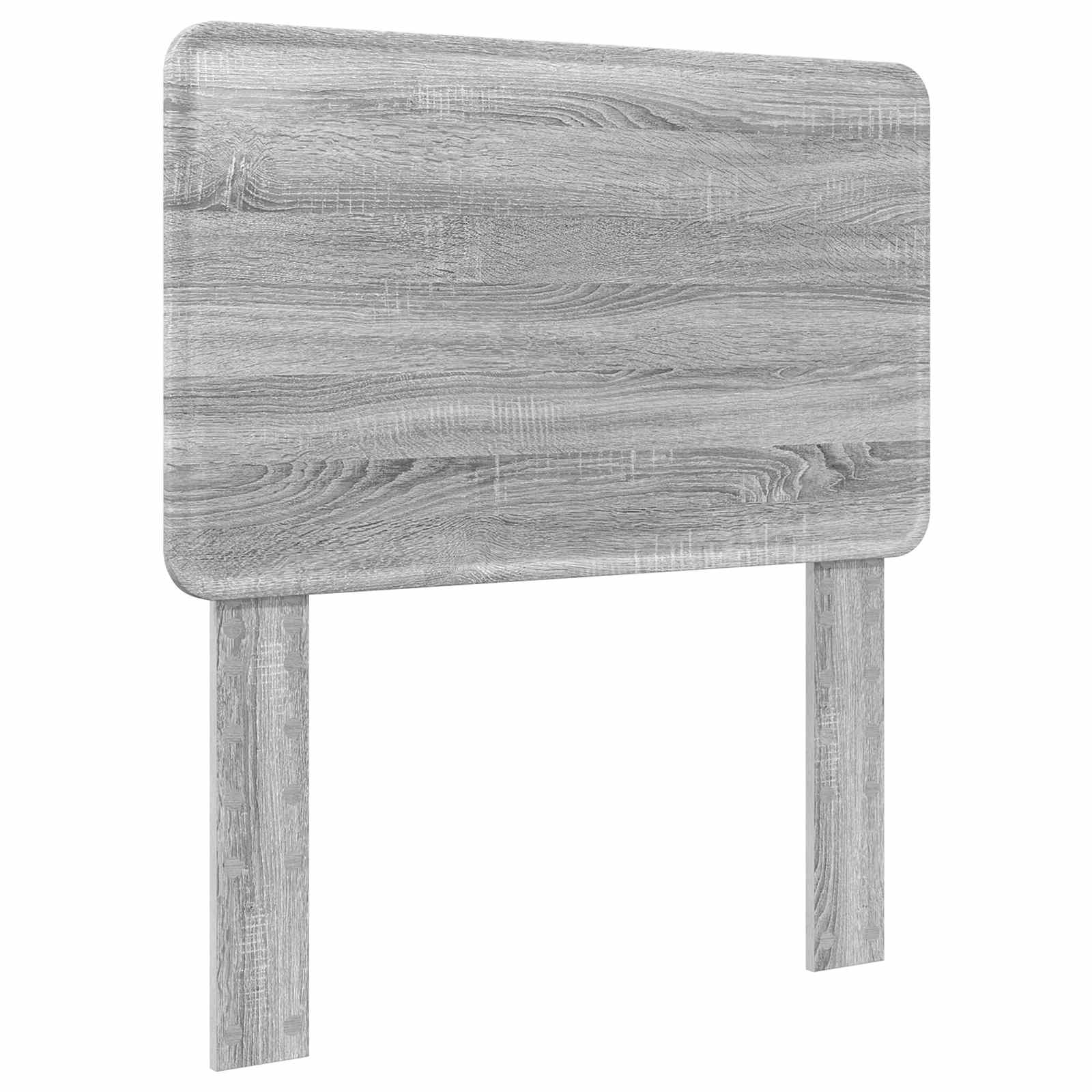 Seng med Oppbevaring Grå Sonoma 100 x 200 cm Konstruert tre