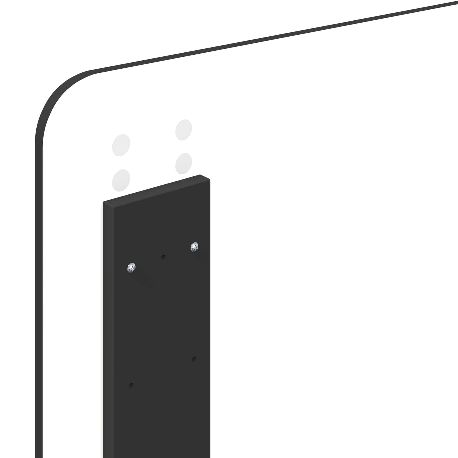 Sengestamme med hodegjerde Svart 100 x 200 cm Konstruert tre