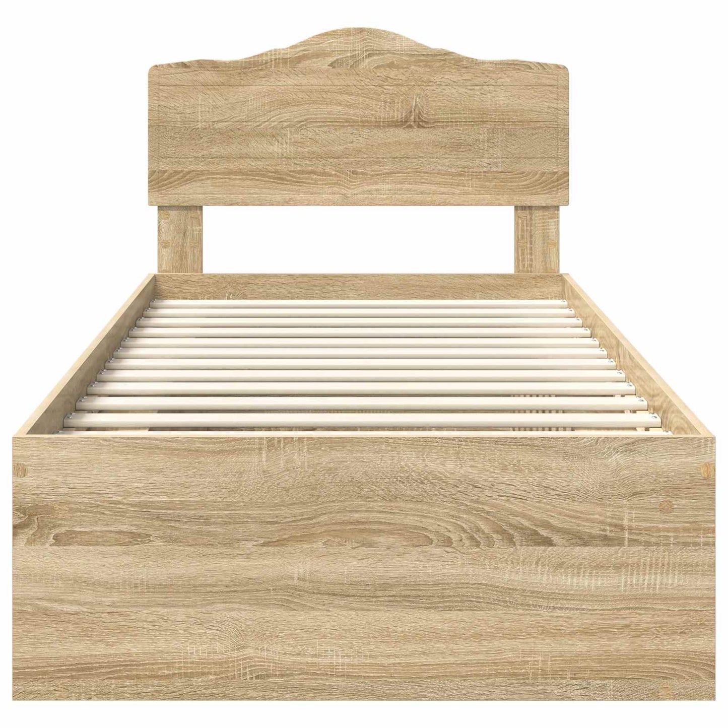 Sengestamme med hodegjerde Sonoma 100 x 200 cm Massiv furu