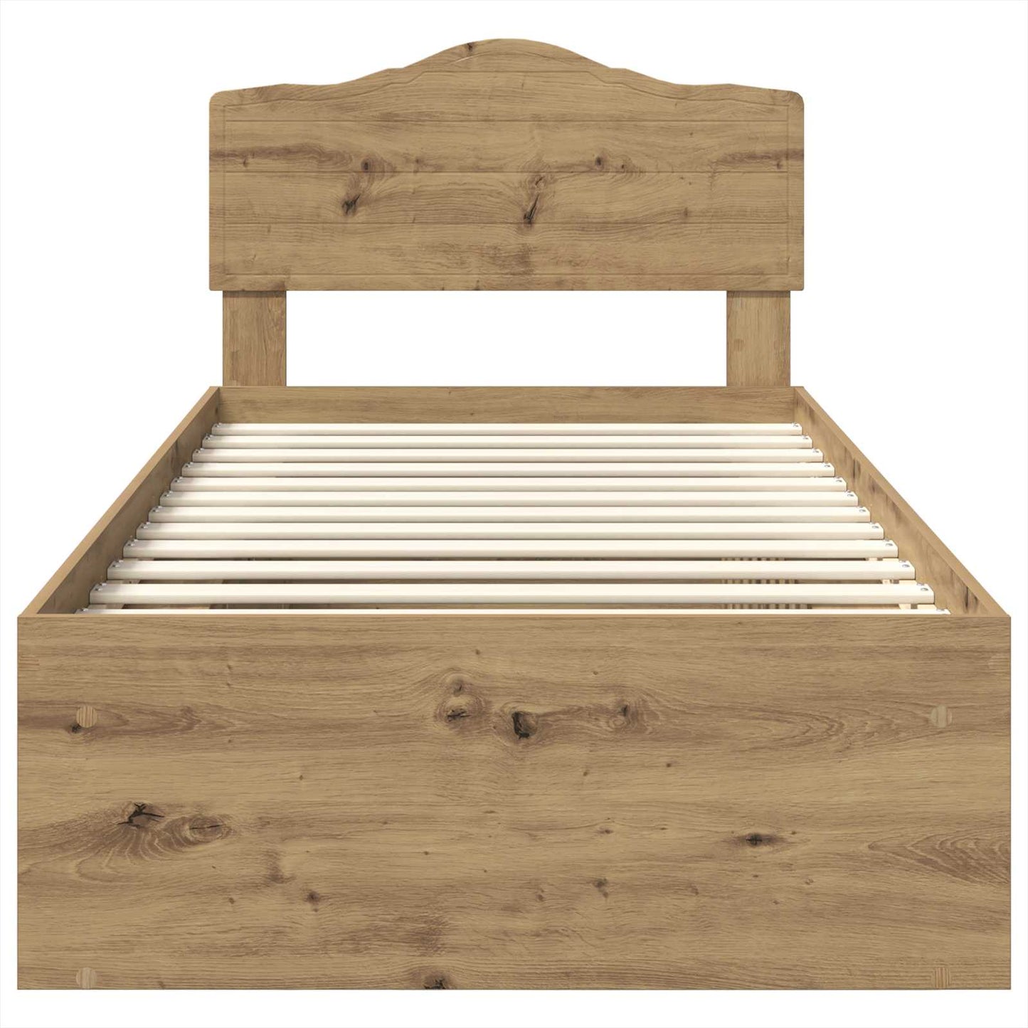 Sengestamme Kunstnerisk Eik 75 x 190 cm Massiv furu