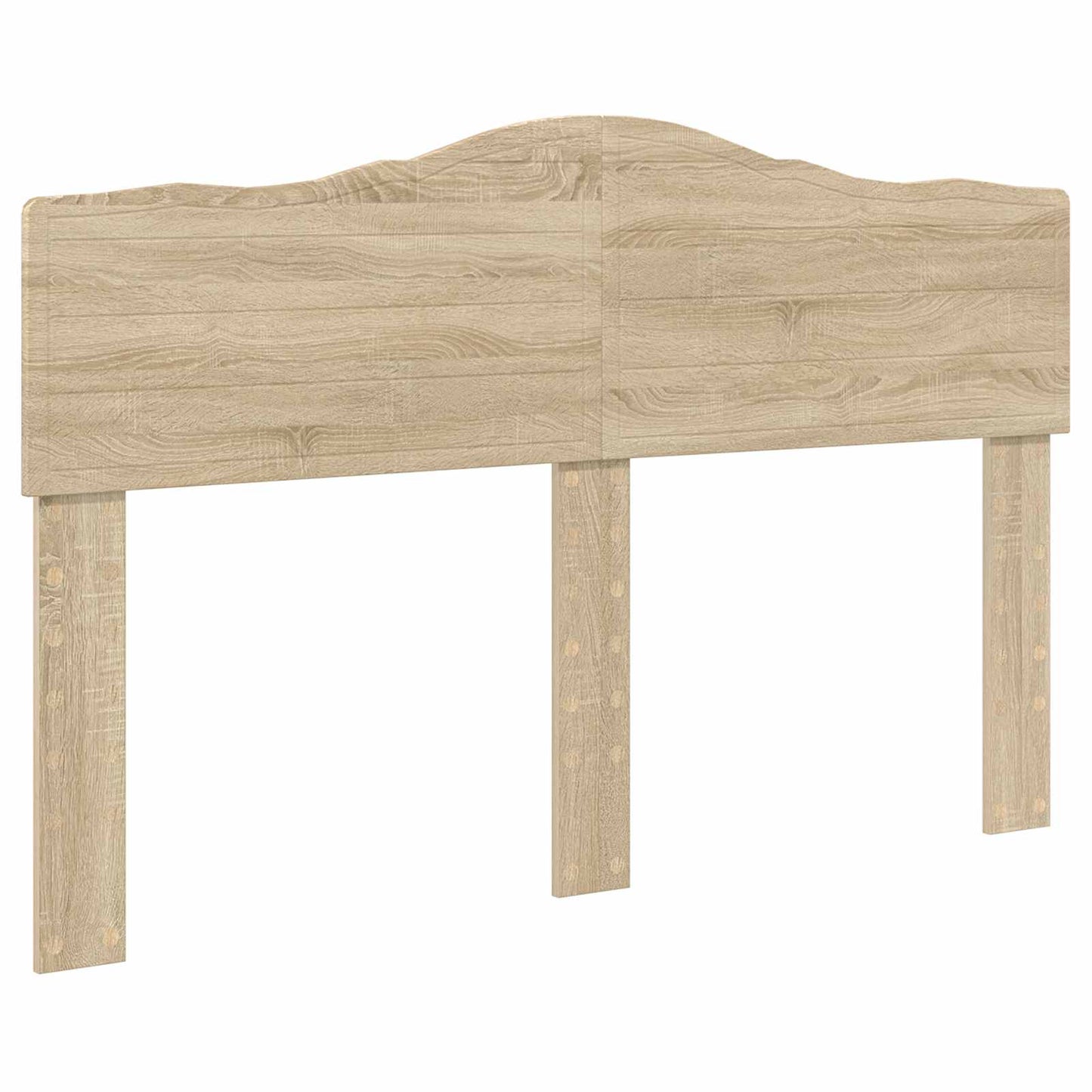 Seng med Oppbevaring Sonoma eik 160 x 200 cm Konstruert tre