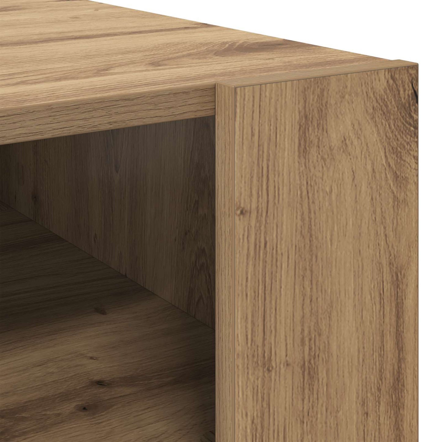 Kaffebord Artisan Eik 92 x 53 x 45 cm Konstruert tre