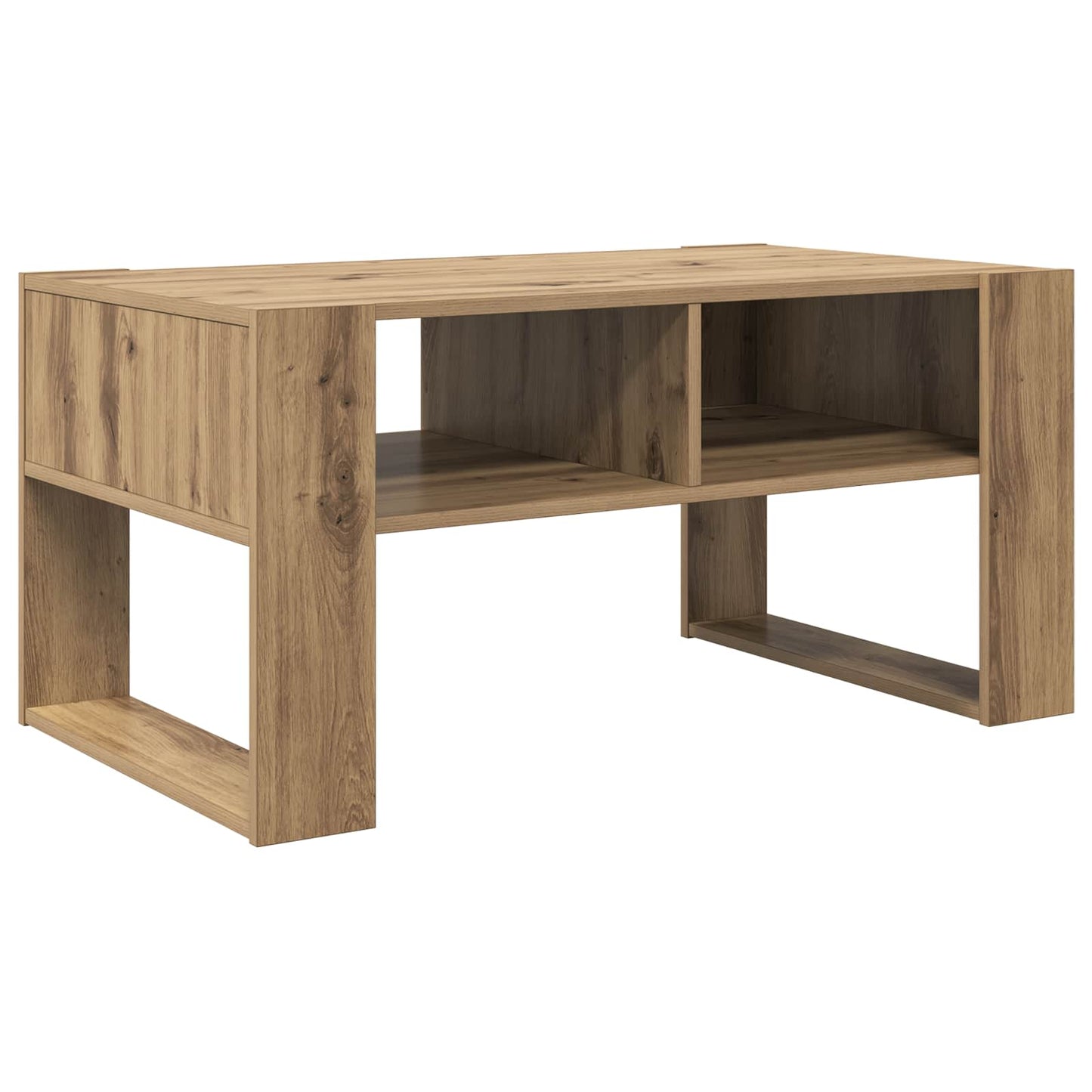 Kaffebord Artisan Eik 92 x 53 x 45 cm Konstruert tre