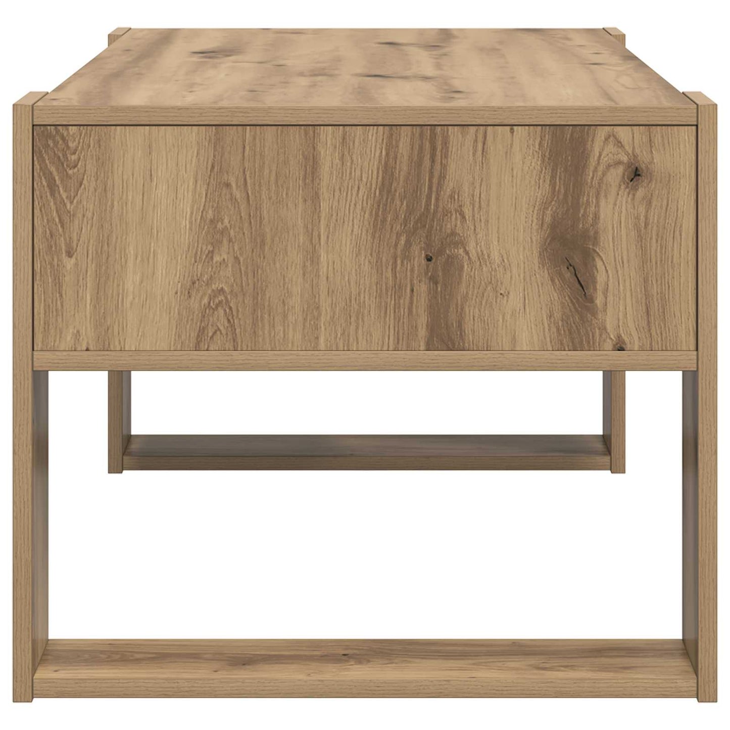 Kaffebord Artisan Eik 92 x 53 x 45 cm Konstruert tre