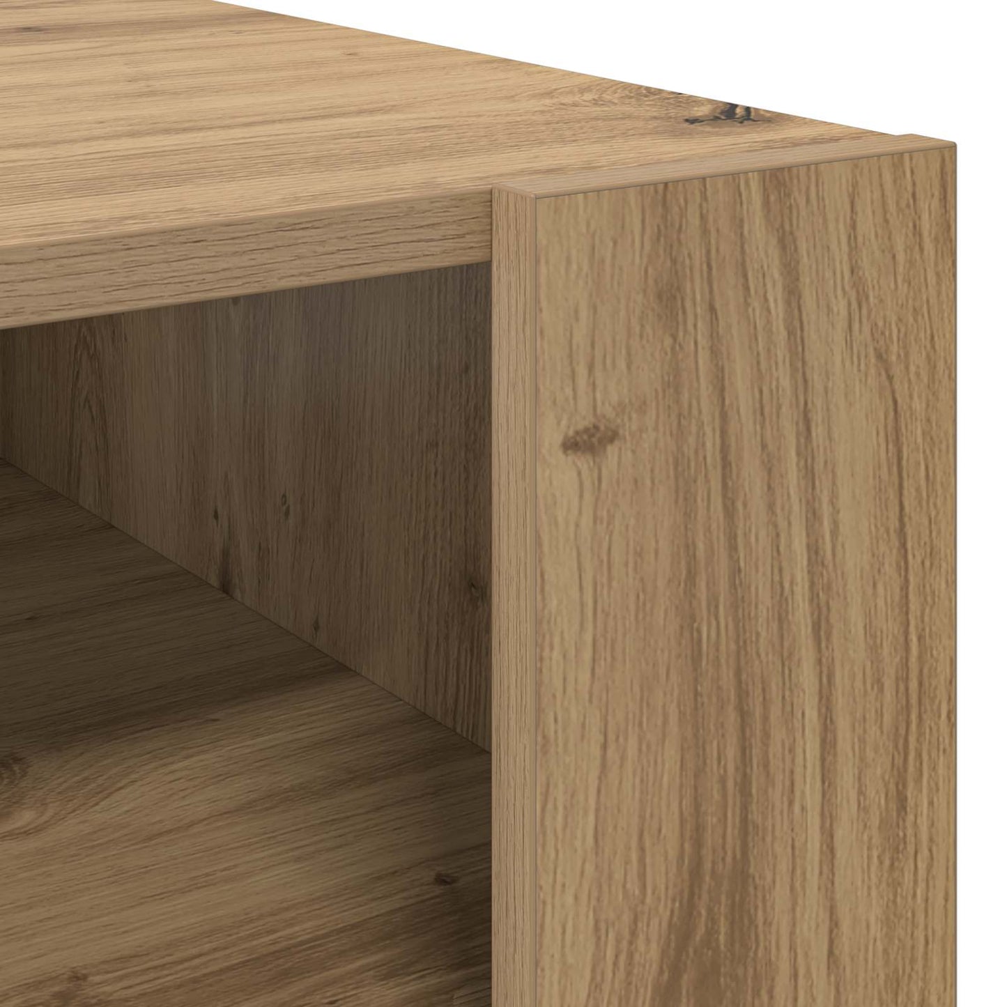 Kaffebord Artisan Eik 66 x 53 x 45 cm Konstruert tre