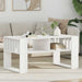 Kaffebord Hvit 92 x 49,5 x 45 cm Konstruert tre