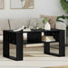 Kaffebord Svart Eik 92 x 49,5 x 45 cm Konstruert tre