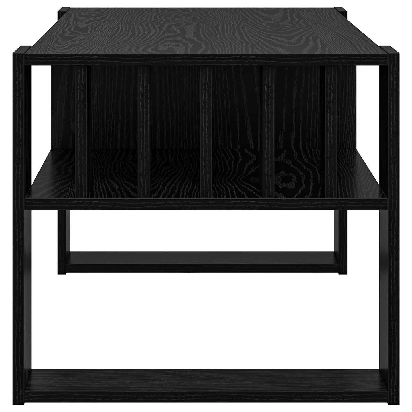 Kaffebord Svart Eik 92 x 49,5 x 45 cm Konstruert tre