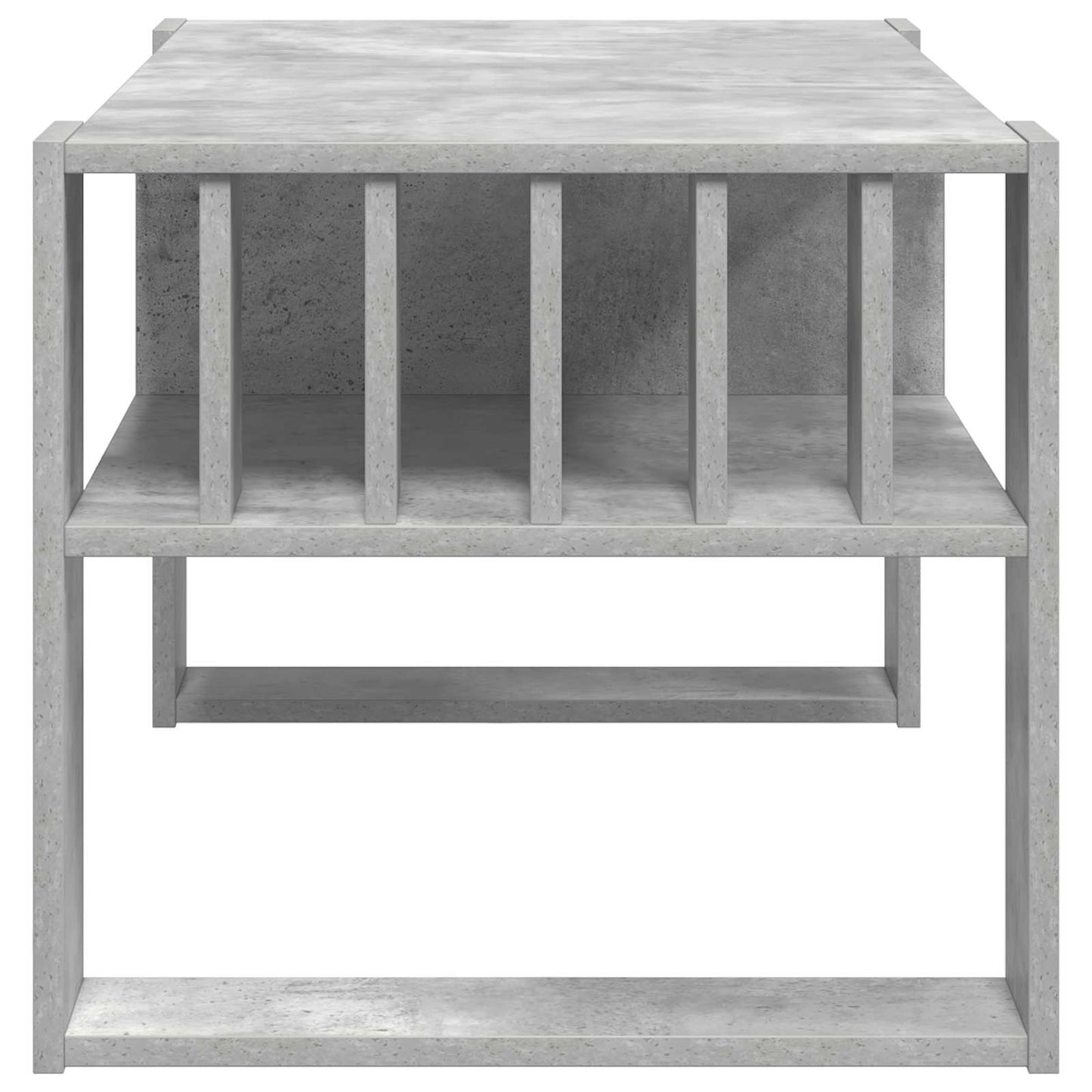Kaffebord Betonggrå 92 x 49,5 x 45 cm Konstruert tre
