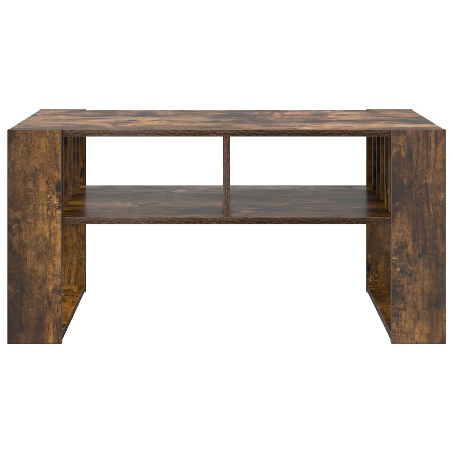 Kaffebord Røkt eik 92 x 49,5 x 45 cm Konstruert tre