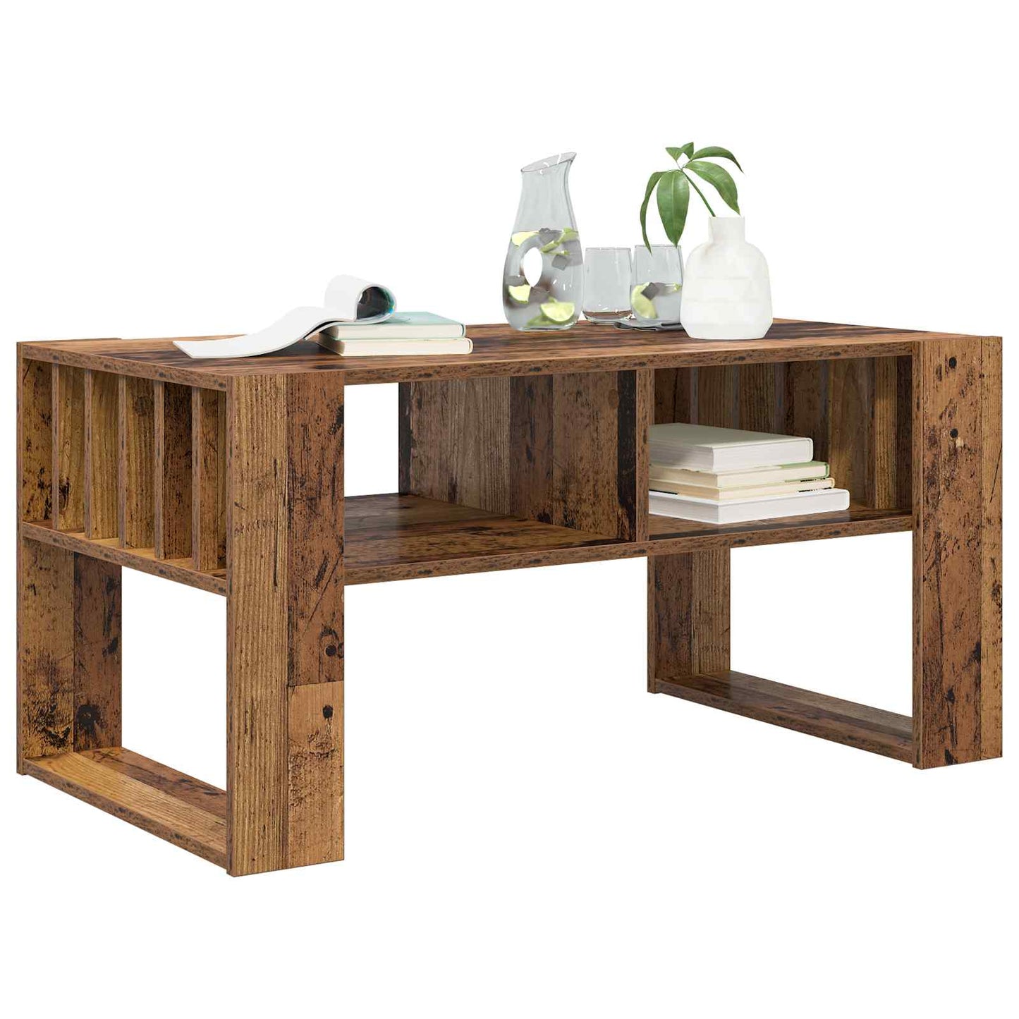Kaffebord Gammelt tre 92 x 49,5 x 45 cm Konstruert tre